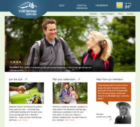 Cold Springs Golf Course website